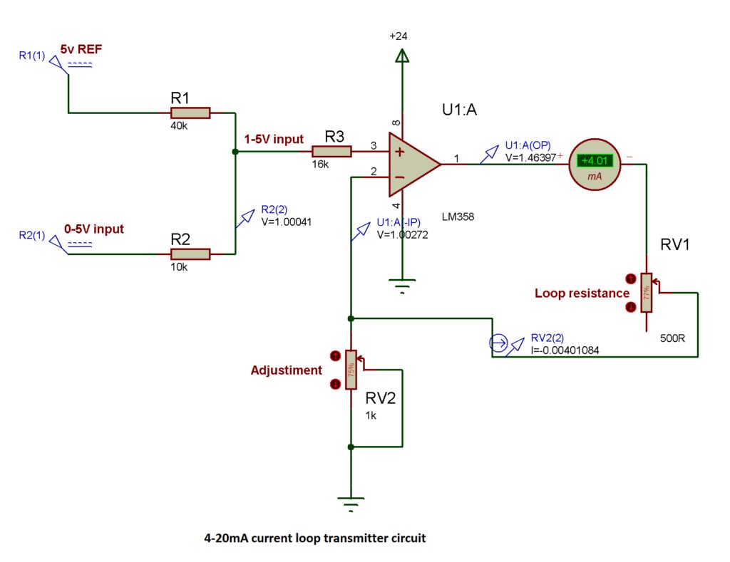 Reverse Engineering PCB Board Current Loop Design