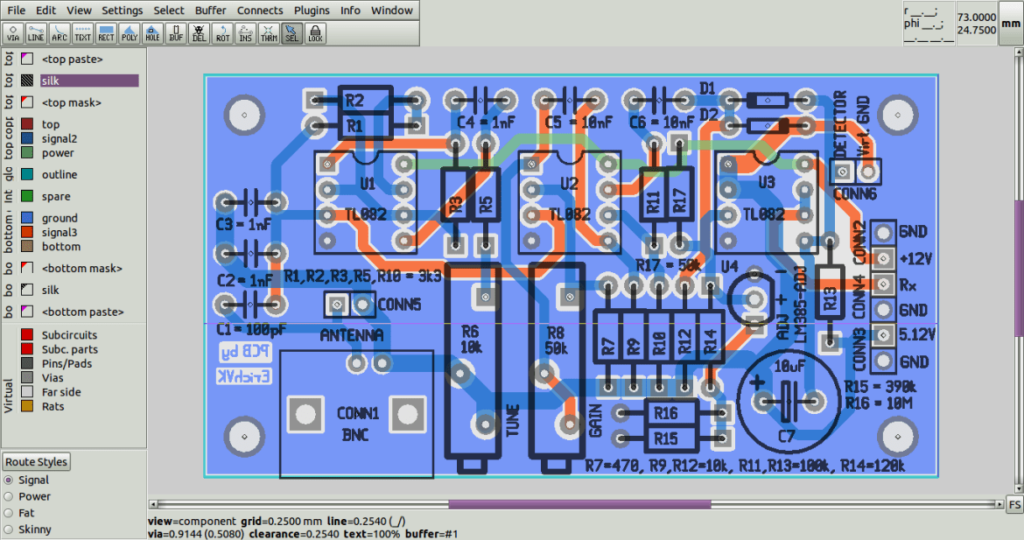 reverse engineering pcb board gerber file and design the new schematic diagram