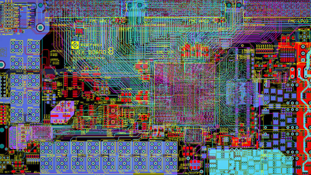 The existence of parasitic inductance will also lead to a decrease in the ability of the trace from HDI PCB Board Layout cloning to withstand the maximum surge current