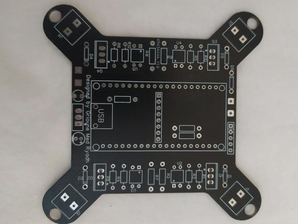 Reverse engineering a drone printed circuit board