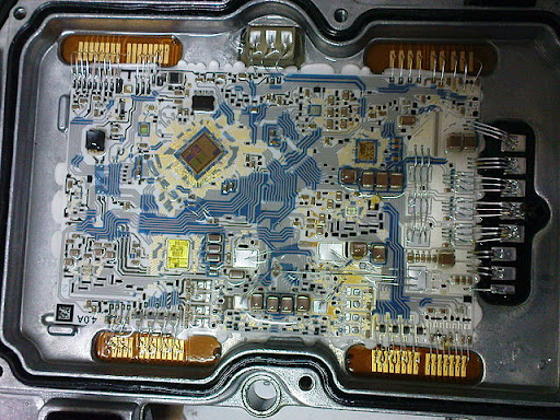 Transmission Control Unit Circuit Board Schematic Reverse Engineering